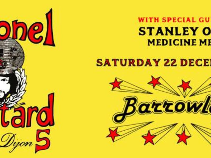 Colonel Mustard & The Dijon 5 Barrowland Ballroom Glasgow